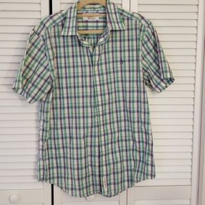 Short Sleeve Casual Button Down